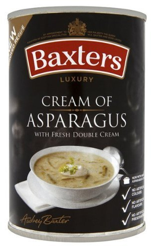 Baxters Cream of Asparagus Soup 400g x3