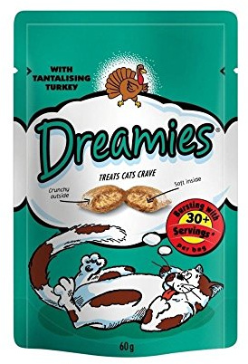 Dreamies with Heavenly Tuna (60g) - Pack of 2