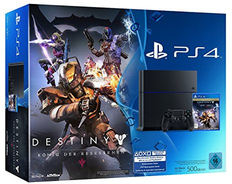 Sony PS4 500 GB + Destiny: König der Besessenen