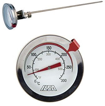 Ilsa Profi Kochthermometer mit Edelstahlsonde 30 cm