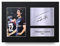 HWC Trading A4 Edinson Cavani Paris Saint-Germain PSG Cadeaux imprimés photo autographe signée pour les fans de football et les supporters - A4