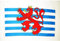 AZ FLAG - Bandera Luxemburgo Con León - 90x60 cm - Bandera Luxemburguesa Con Leon 100% Poliéster Con Ojales de Metal integrados - 50g - Colores Vivos Y Resistente A La Decoloración