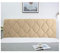 WYJHNL Copertura per Testiera per Letto Copri Testata Letto, Fodera Elastica Protezione, Coprire Antipolvere in Cotone Europeo Cover Lavabile per Decorazione Camera Letto,Beige,170cm(67inch)