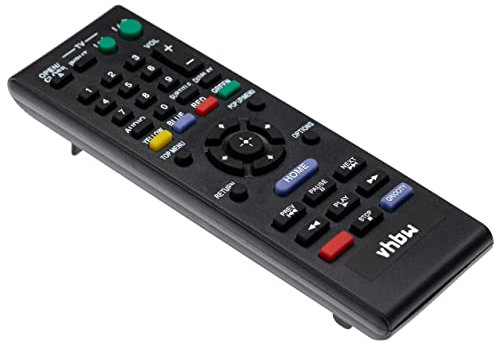 vhbw Fernbedienung kompatibel mit Sony BDP-S560, BDP-S570, BDP-S580, BDP-S360, BDP-S380, BDP-S480 Blu-Ray Disc Player - Ersatzfernbedienung