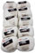 10 x 50g Strickwolle YarnArt Jeans einfarbig mit 55% Baumwolle, 500 Gramm Wolle uni (weiß 62)