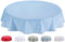 Home Direct Wachstuch Tischdecke Abwaschbar Rund (Rund 155cm, Blau Grau)