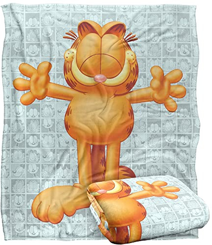 Garfield Free Hugs Überwurfdecke, seidig, superweich, 152 x 127 cm
