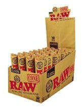 Raw CIassic Cone King Size Cigarette Rolling Paper, 96-Cone