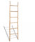 Tidyard Handtuchleiter mit 6 Sprossen Handtuchhalter Dekoleiter Badetuchhalter Badmöbel Bad Kleiderhalter Handtuchständer Bambus 50 x 190 cm
