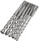 Bestgle 6pcs SDS-Plus Rotary Hammer Drill Bit Set Carbide Tipped Hammer Impact Drilling Tool 6mm 8mm 10mm 12mm 14mm 16mm