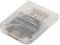 Micro SD Card Adapter Reader, For Gamecube Wii Micro Storage Card Adapter, Professional Card Reader Adapter Game Console GC2SD Card Reader Adapter (Transparent)