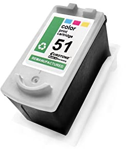 EuroPro Patrone kompatibel für Canon MX300 MX310, CL51 CMY CL-51 Tintenpatrone Ink Cartridge