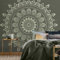 190cm Giant Mandala Huge Round Flower Traditional Stencils Templates To Paint Decorate Crafts Size For Walls Large Brick Painting Decorative Patterns Floor Washing Furniture