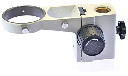 Mikroskop-Zubehör, Stereo-Fokussierungshalter, Mikroskop, schwerer Zahnkranz, verstellbar, 76 mm Ständer, Haltbarkeit und zuverlässige Leistung