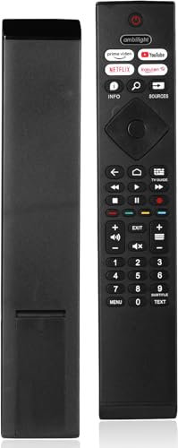 BRC0984501 TV Fernbedienung Kompatibel mit Philips LCD LED Smart TV