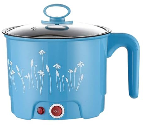 DimyFew Olla de Cocina Eléctrica Versátil para Preparar Deliciosos Platos, Una Sola Capa, Individual