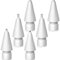 6 Stück Verbesserte Spitze Kompatibel mit Apple Pencil, Verschleißfest und Hochempfindliche Metall Spitzen Set Kompatibel mit Apple Pencil Pro/ 2. Generation/ 1. Gen/USB C Ersatzspitzen