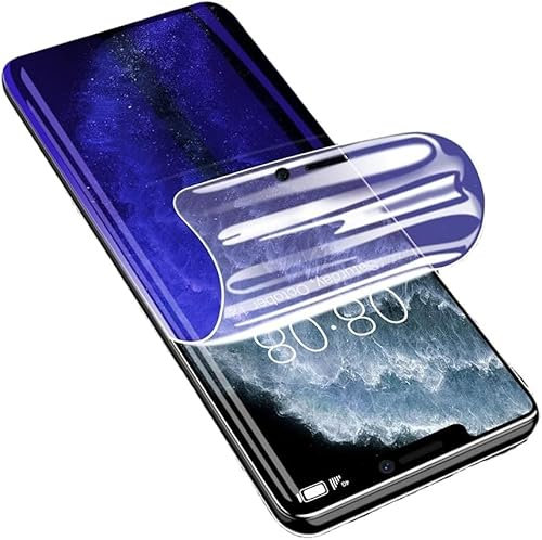 case & glass 2 Laminas DE HIDROGEL Protector DE Pantalla Anti LUZ Azul Compatible para BQ AQUARIS X Pro