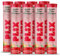 PLIX - The Plant FIX Apple Cider Vinegar 120 Effervescent Tablet, ACV with Mother for Weight Loss and Easy Digestion, Vitamin B6 & B12, Pack of 8 (Apple), 100% Vegan, Easy to Carry & Consume