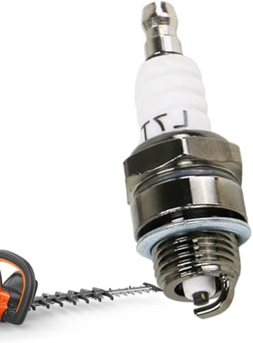 Bujías, Bujía Para Cortacésped - Bujía de motor pequeño de 2 tiempos de alto rendimiento - Motor motorizado, bujía de motor pequeña, eficiente, para motosierra, recortadora, cortacésped y soplador