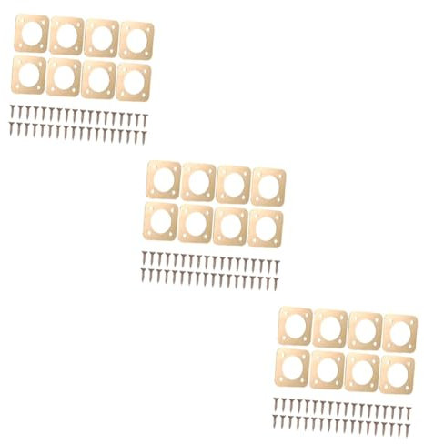 VANZACK 24piezas Protector De Orificio para De De Previene Intrusiones y Daños Diseño De Agujero Protección para Aves Exterior