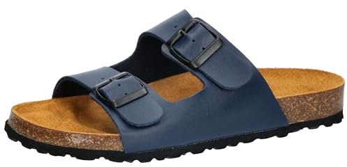 Lico Bioline Platino Damen Niedrige Hausschuhe, Marine, 40 EU