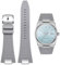 AIYIRUO Armband für Tissot PRX Uhrenserie, Weicher Gummiband für Tissot PRX Powermatic 80,12mm Schnellspanner mit Metalladapter Herren Uhrenarmbänder für Tissot PRX Serie Uhren T137.407/410