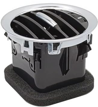 Manguera Admisión Rejilla De Ventilación Cromada 2201099 13417363 13365420 Para Opel Para Corsa D Adam Salida De Aire Acondicionado Para Salpicadero De Coche Manguera Entrada Aire Coche(1piece Full Ch