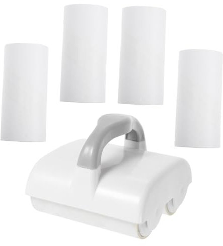 HAWILLOSCH 1satz Effiziente Fusselrolle Für Tierhaare Wiederverwendbare Klebe-roller Mit Dualem Mechanismus Für Kleidung Sofas Und Möbel Teiliges Für Mühelose Reinigung