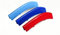 3 x Kühlergrill-Streifen für BMW X1 X2 X3 X4 X5 X6 X7 E84 F48 F49 F39 E83 F25 G01 F26 G02 E70 F15 E53 G05 E71 E72 F16. G06 G06 06 07