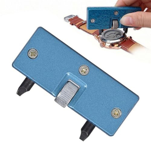 LAJUP 2 Pièces Réglable Rectangle Montre Dos Couverture Ouvreur Remover Clé Kit De Réparation Outil Pour Montre Batterie Remover Montre Réparation Créatif