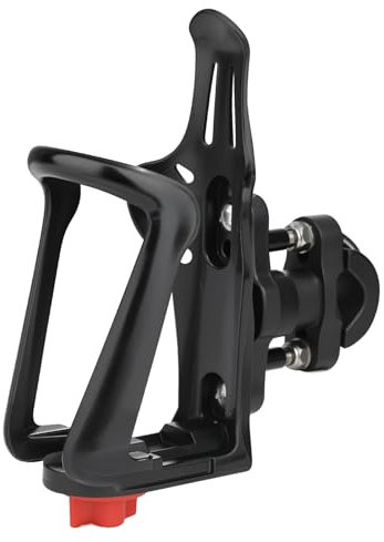 UIHRLM Bike Water Bottle Holders, Bottle Holder Bike Fit 2.1-3.1 Diameter Bottles, 360 Degree Flexibly Rotatable Adjustable Cup Holder for Handlebar and Frame Bicycles Motorcycle Stroller