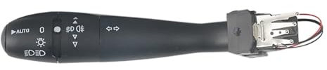 Mando Palanca Luce para Peugeot 206 207 307 301 308 2012-OE 96450912ZL Palanca De Intermitentes Interruptor De Luces Delanteras
