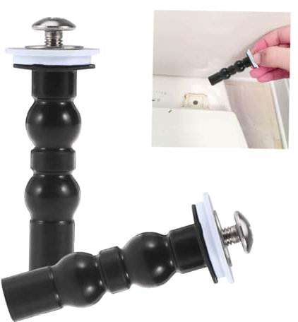 HYTROVE 4pcs Stainless Steel Wc Tool Round Expansion Screws for Toilet Lid Spacers Toilet Accessories