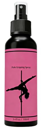 Griffspray Für Pole Dance – 100 Ml Schnell Trocknende Lösung | Handgriffspray | Für Fitness-Training, Bühne, Klasse, Gericht, Zuhause, Küche, Schule, Büro, Fitnessstudio, Zimmer, Hotel, Party, Camping