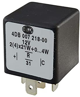 HELLA 4DB 007 218-001 Blinkgeber - 12V - 4-polig - gesteckt - elektronisch