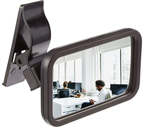 Clip-On Rear View Mirror for PC Monitors or Anywhere By Modtek