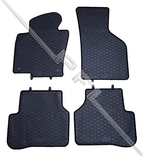 Volkswagen 3C1061500A82V Ersatzteile, Gummi Fußmatten Set