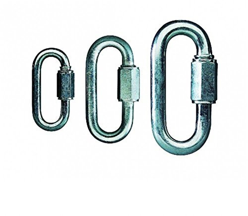 Schraubenglieder verzinkt Kettenschnellverschluss 6mm