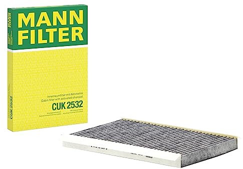 MANN-FILTER CUK 2532 Filtro aria cabina - Filtro Antipolline con Carbonio attivato - per Autovetture + veicoli commeriali