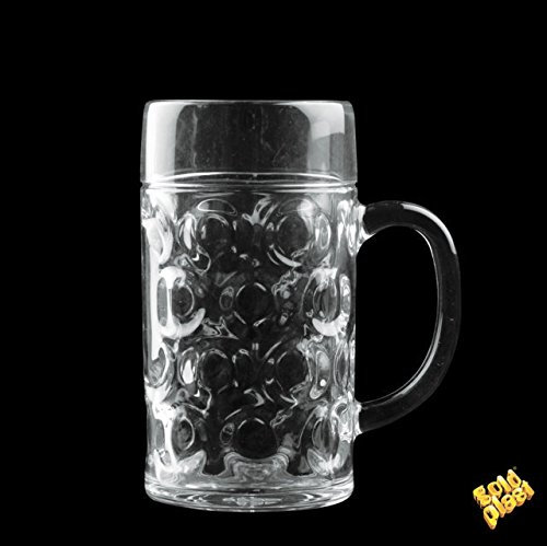 Chope à bière plastique incassable 0,5 Litres