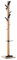 Paperflow EasyCloth Plus Porte-manteaux moderne et porte-parapluie, crochets noirs