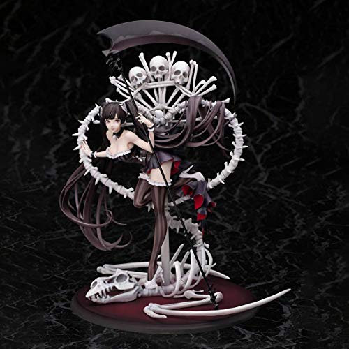 Figurine Manga Girl, Teakpeak Garage Kit Figurine Fille Manga Jouet PVC Figurine Anime Figure avec Socle-33cm, Nuit Hag Lilith