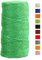 JeogYong Ficelle Jute 2mm x 100m Ficelle de Jardin Cordelette Jute Corde Naturel Chanvre Ficelles de Jardinage pour Emballage de Décoration Cadeau, Bricolage d'art Créatif, Mariage (Vert)