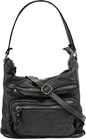 Cluty Shopper Echt Leder Damen | Made in Italy | Designertasche mit variablem Trageriemen | City-Handtasche mit Smartphonefach | 021134