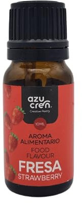 zucren - Saborizante para Repostería - Aporta Aroma y Sabor a tus Tartas, Bizcochos y Galletas -10 ML (Fresa)