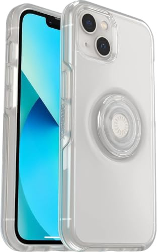 OtterBox Otter + POP Symmetry Clear Series Case for iPhone 13 - Clear POP (Clear)