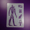Schablone Ägypten Anubis Ankh Udjat Horusauge - BC21