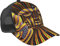 LOUJIN Psychedelic Skull Face Abstrakt Psychedelic Skull Face Abstrakte Baseballmütze für Männer Frauen Sommer Mesh Cap Hip Hop Caps Schwarz Snapback Hüte Papa Trucker Cap, #408, M/Einheitsgröße