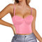 LOIJMK Corsetto da donna con corsetto aderente, Colore: rosa., S